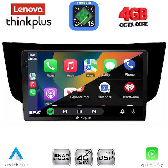 Lenovo Автомобилна Аудио Система за Lexus RX300 2003-2008 (Bluetooth/USB/Вграден Wi-Fi/GPS/Apple CarPlay/Android Auto) с Touch Screen 9"
