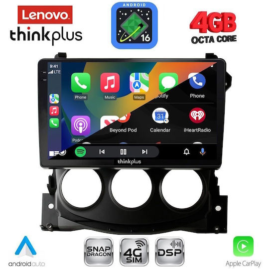 Lenovo Car Audio System for Nissan 370Z 2009-2012 Bluetooth USB WiFi GPS Apple CarPlay Android Auto with 9" Touch Screen