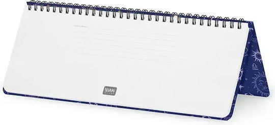 Legami Milano Wöchentlich Planer 2027 Blau 10,5x27,5cm