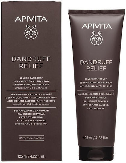 Apivita Dandruff Relief Shampoo Against Dandruff for Oily Hair 125ml