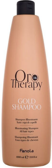 Fanola Oro Therapy Shampoos Shine for All Hair Types 1000ml