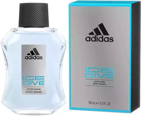 adidas Ice Dive Aftershave Lotion mit Minze Sandelholz 100ml
