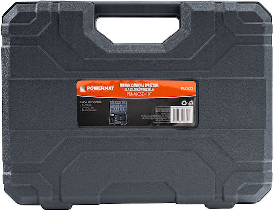 Set manometru presiune compresie diesel 19 piese Pm-mcsd-19t