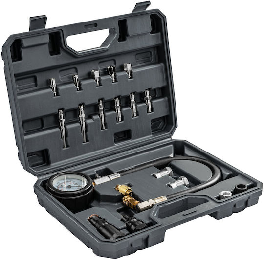 Set manometru presiune compresie diesel 19 piese Pm-mcsd-19t
