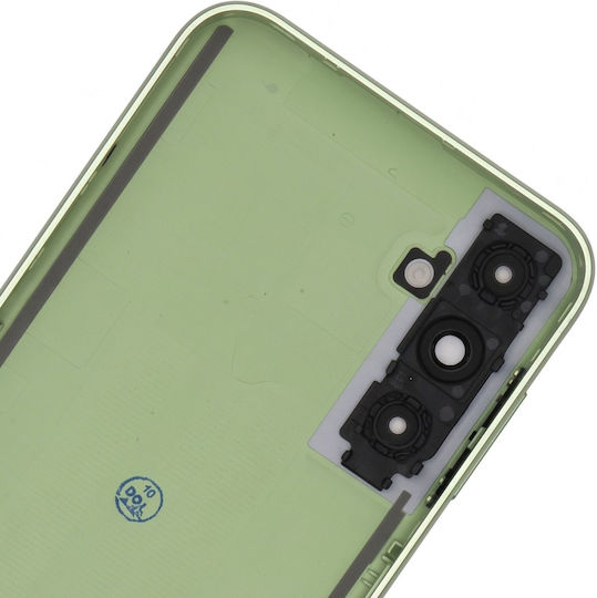 Clappio Handy Ersatzabdeckung Samsung Galaxy A14 5G Linse Kleber Grün