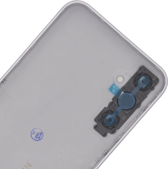 Clappio Handy Ersatzabdeckungen Samsung Galaxy A14 5G Linse Kleber Silber