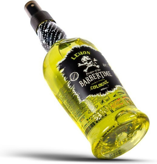 Barbertime Aftershave Spray Cologne Fresh Lemon Cologne 80° 400 Ml