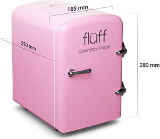 Fluff Cosmetics Fridge Ψυγείο Καλλυντικών Ροζ