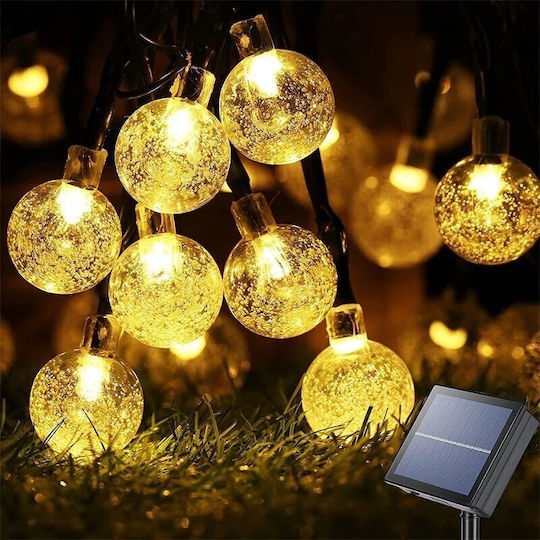 Christmas Illuminated Black Garland 20 Pieces