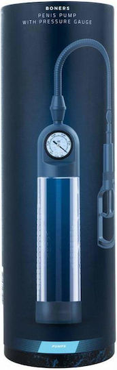 Air Penis Pump Manometer & Adapters Boners Penis Pump No 3 Gauge Dark Grey 29.5cm