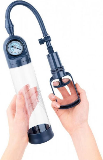 Air Penis Pump Manometer & Adapters Boners Penis Pump No 3 Gauge Dark Grey 29.5cm