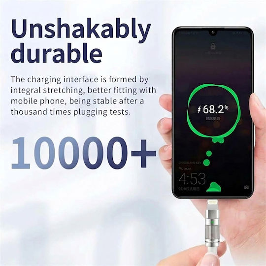Leewello Leewello USB Typ-C Kabel Männlich Weiß 3m