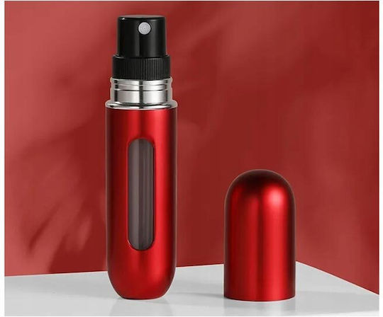 Perfume Bottle Red 5ml With Case