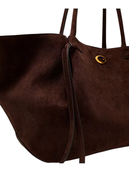 Allegra Knitted Women's Tote Bag Set Espresso