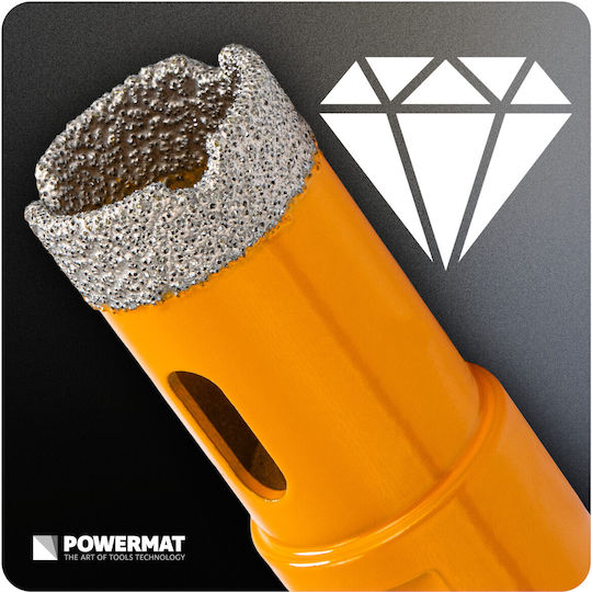 Powermat Lochsäge Trockenschnitt mit Durchmesser von 10mm bis 120mm für Fliesen