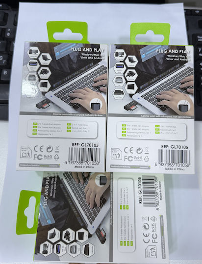 Green Lyca Kartenleser USB 3.0 für SD