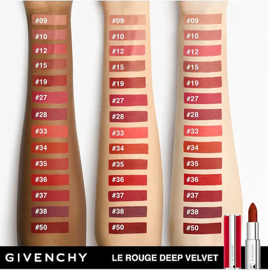 Le Rouge Deep Velvet Червило Мат 28 Роуз Фюме 3.4гр