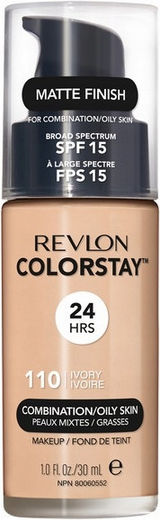 Revlon Colorstay Make-up Normal Trockene Haut Sonnenschutzfaktor 15 110 Elfenbein 30ml