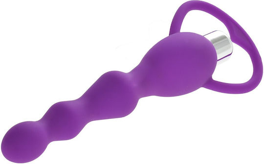 Guilty Toys Anal Perlen mit Vibration Lila