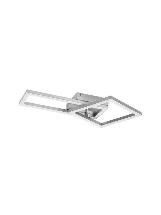 Rabalux Smart Deckenleuchte montieren 50cm Silber mit Integrierte LED Rabalux Smart Deckenleuchte montieren 50cm Silber mit Integrierte LED