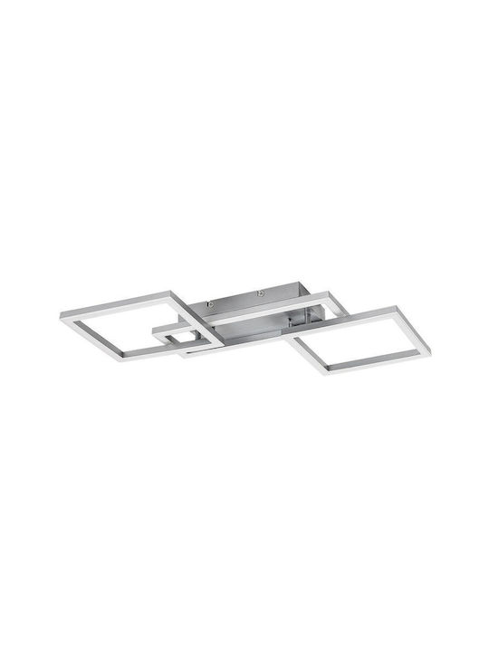 Rabalux Smart Deckenleuchte montieren 55cm Silber mit Integrierte LED und Fernbedienung Rabalux Smart Deckenleuchte montieren 55cm Silber mit Integrierte LED und Fernbedienung