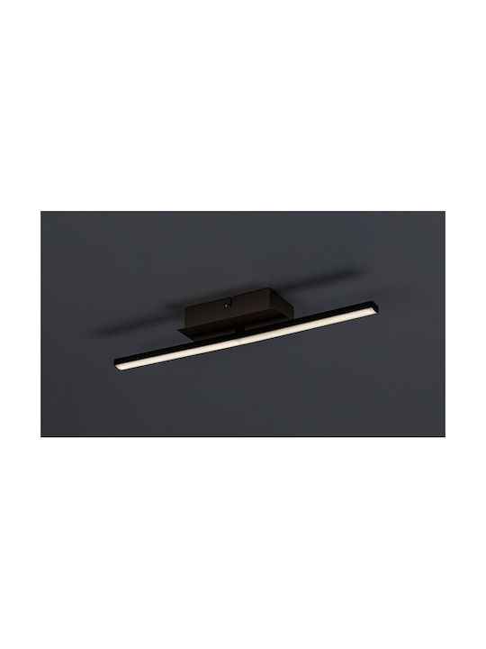 Rabalux Smart Deckenleuchte montieren 40cm Schwarz mit Integrierte LED