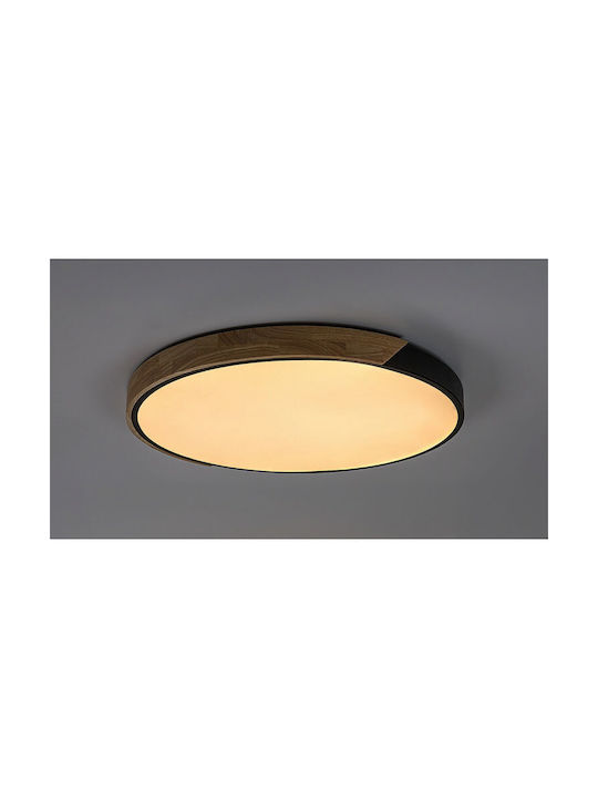 Rabalux Smart Deckenleuchte Schwarz mit Integrierter LED