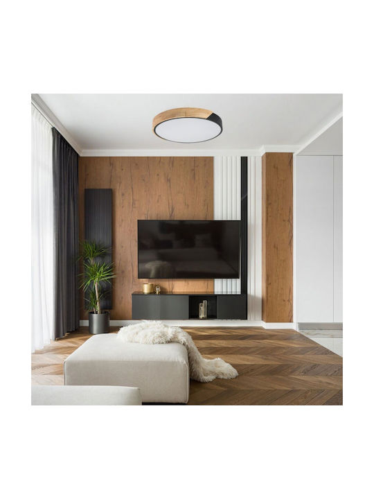 Rabalux Smart Deckenleuchte Schwarz mit Integrierter LED