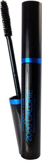 Max Factor 2000 Calorie Waterproof Volume Mascara Black Brown 9ml