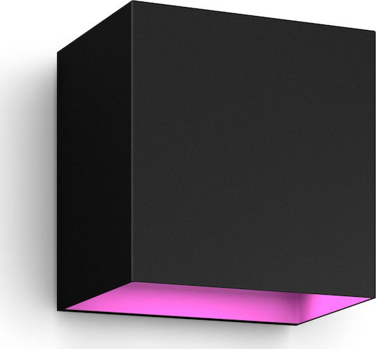 Philips Resonate Wandmontiertes Außenstrahler LED IP44 8W mit Warmweißem Licht 13x13x22cm