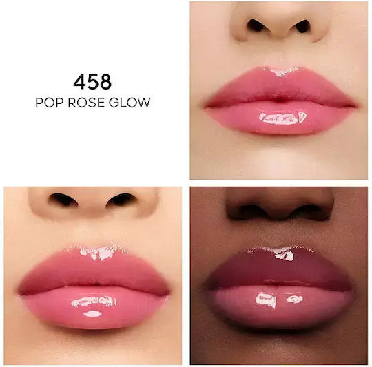 Guerlain Lip Oil 458 Pop Rose Glow 9.5ml