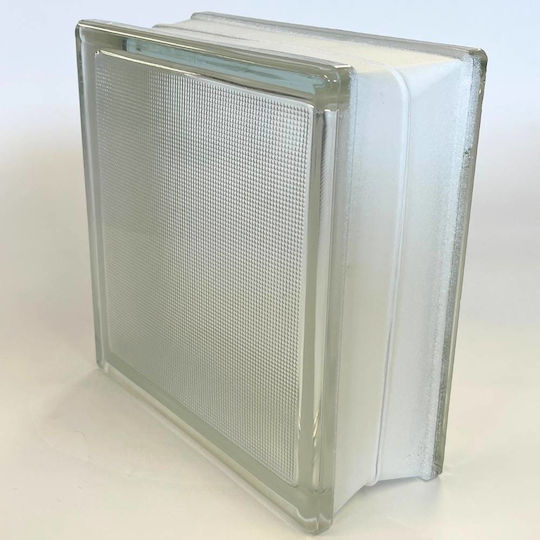 Bloc de sticlă Clear Samba 19x19x8