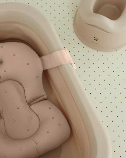 Konges Slojd Folding Baby Bath Brown