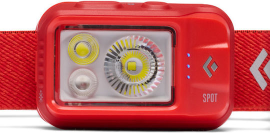 Black Diamond Wiederaufladbarer LED Kopf Taschenlampe mit Maximaler Helligkeit 450 Lumen Spot