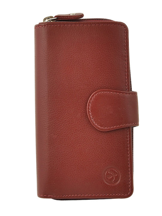 Herrenbrieftasche Mit RFID Burgundisch