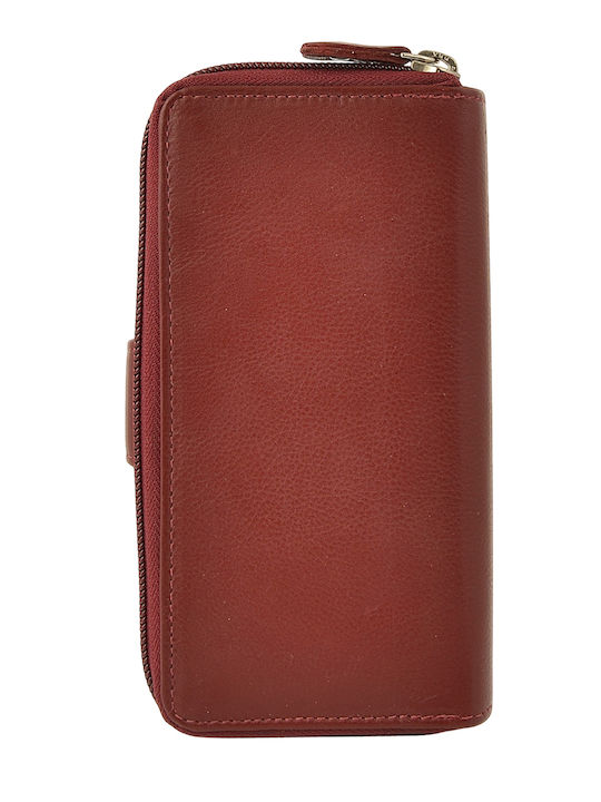 Herrenbrieftasche Mit RFID Burgundisch