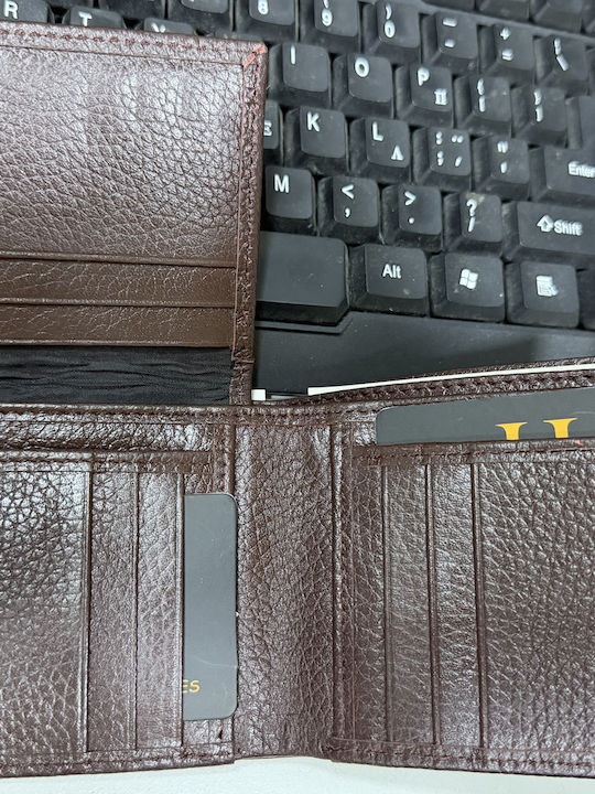 Leder Herrenbrieftasche Braun