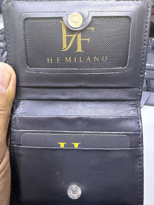 Leder Herrenbrieftasche Karten Schwarz