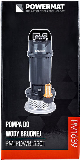 Powermat Ηλεκτρική Αντλία Πυρόσβεσης 550W Μονοφασική