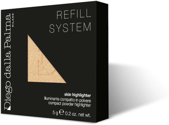 Diego Dalla Palma Skin Highlighter - Compact Powder Highlighter 134 - Golden Sun