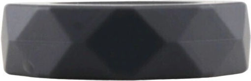 Guilty Toys Cock Ring No.2 Liquid Silicone Black