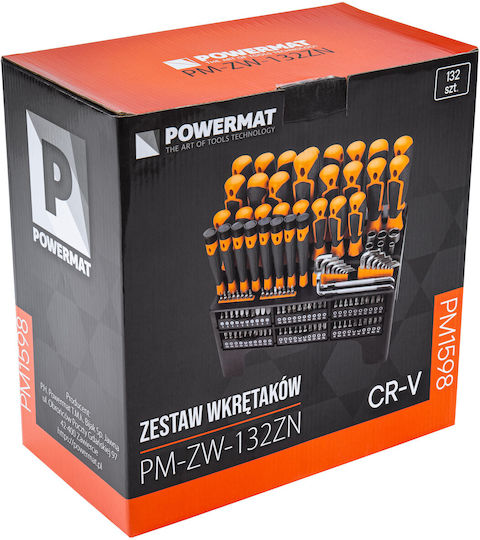 Powermat Σετ 108 Κατσαβίδια Ακριβείας