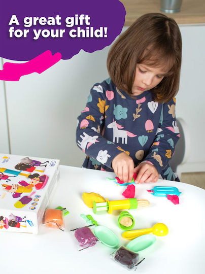 Genio Kids Atelier De Înghețată Casetă Aluat De Modelare Colorat Pentru 3+ Ani