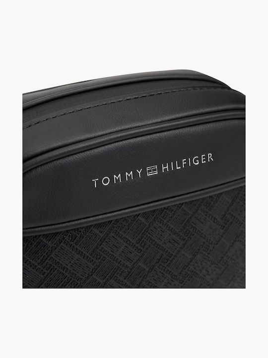 Herren Schulter / Crossbody Tasche Schwarz
