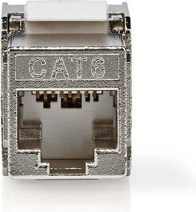Nedis Single Outdoor RJ45 Cat6 Network Socket in Gold CCGB89720ME