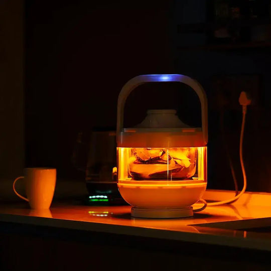 DesignNest Powercooker Aragaz multifuncțional 400W cu Memorie internă 3lt Alb