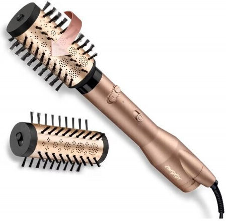 Babyliss Große Keramik Elektrische Haarbürste Luft Beheizt mit Drehender Kopf 650W