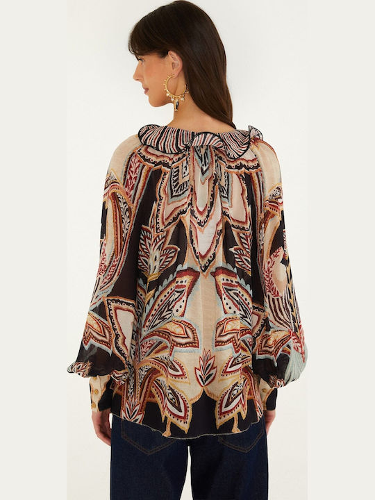Women's Blouse Long Sleeve Multicolour