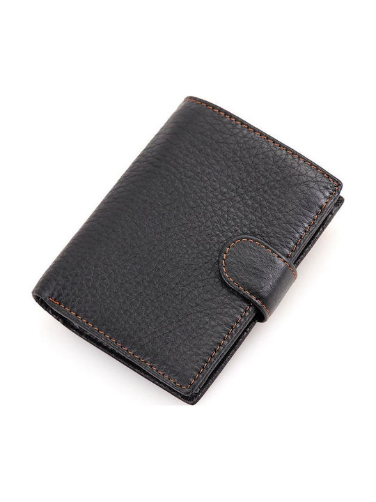 Leather Men's Wallet Black