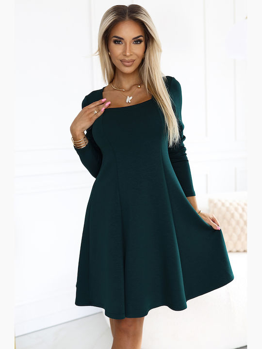 Maxi Damenkleid Flaschengrün